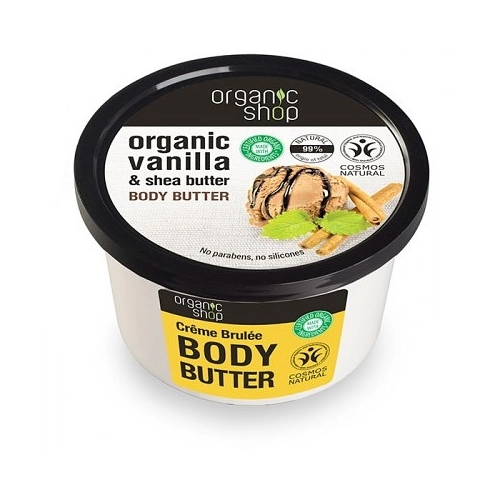 Masło do ciała Creme Brulee 250 ml - Organic Shop