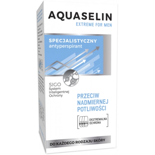 Antyperspirant Przeciw Nadmiernej Potliwości Aquaselin Extreme dla Mężczyzn Roll-on 50 ml