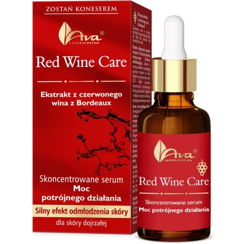 Red Wine Care Skoncentrowane Serum dla Skóry Dojrzałej Moc Potrójnego Działania