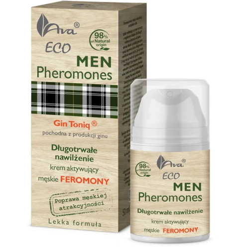 Ava Eco Men Pheromones Krem Nawilżający do Twarzy 50 ml