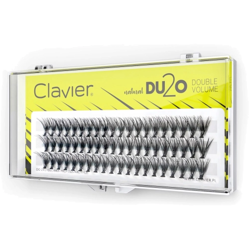 Clavier Kępki Rzęs o Podwójnej Objętości 11mm DU2O Double Volume