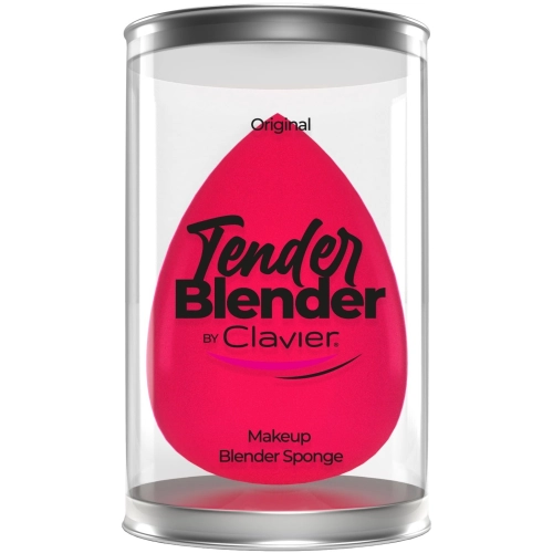 Clavier Tender Blender Gąbka do Makijażu Ścięta Super Miękka Różowa