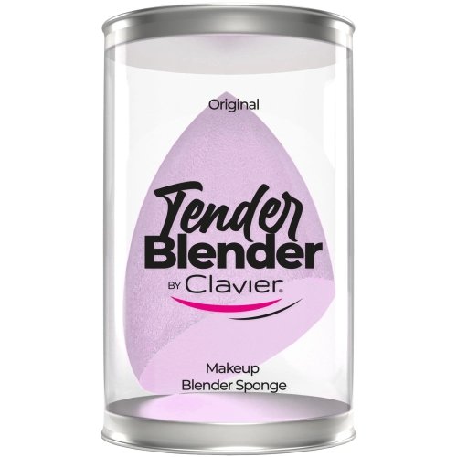 Clavier Tender Blender Gąbka do Makijażu Ścięta Super Miękka Fioletowa