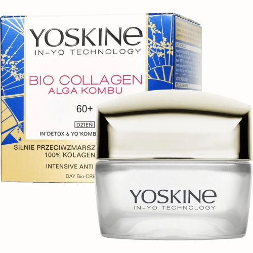 Yoskine Bio Collagen 60+ Krem do Twarzy Silnie Przeciwzmarszczkowy 50 ml