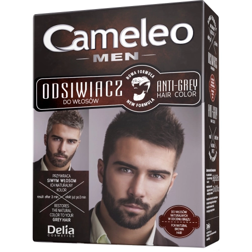 Delia Cosmetics Cameleo MEN Odsiwiacz do Włosów dla Mężczyzn Brąz