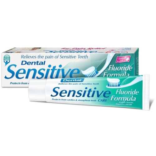 DENTAL Sensitive Pasta do Zębów Wrażliwych z Fluorem 100 ml