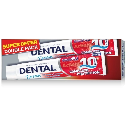 Duopack DENTAL Complete 10w1 Pasta do Zębów 2x75 ml