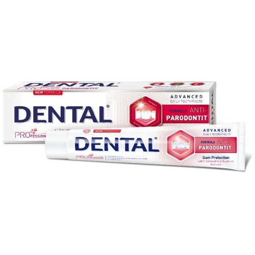 DENTAL PRO Pasta do Zębów Przeciwko Parodontozie 75 ml