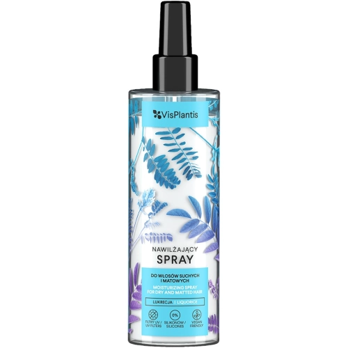 Nawilżający Spray do Włosów Suchych i Matowych z Lukrecją 200 ml