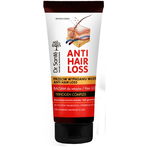 Dr. Sante Anti Hair Loss Balsam Przeciw Wypadaniu Włosów Stymuluje Wzrost do Włosów Osłabionych i Wypadających 200 ml