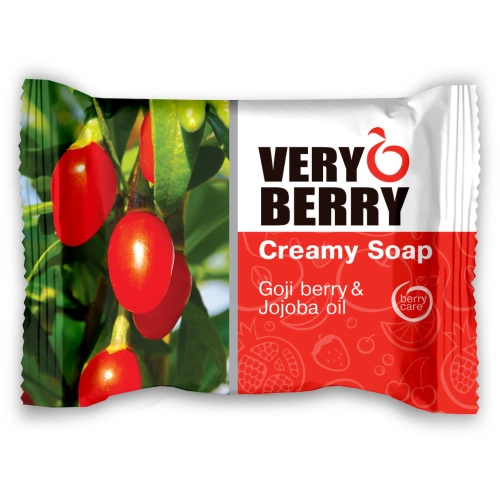 Very Berry Kremowe Mydło Jagody Goji & Olejek Jojoba 100 g