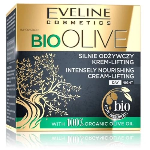 Eveline BIO OLIVE Silnie Odżywczy Krem Lifting do Twarzy 50 ml