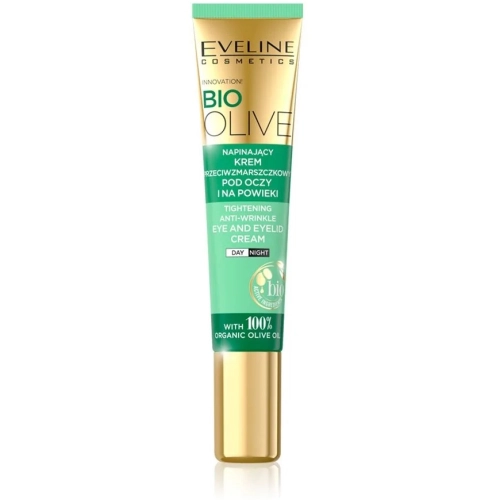 Eveline BIO OLIVE Napinający Krem Przeciwzmarszczkowy pod Oczy i na Powieki 20 ml