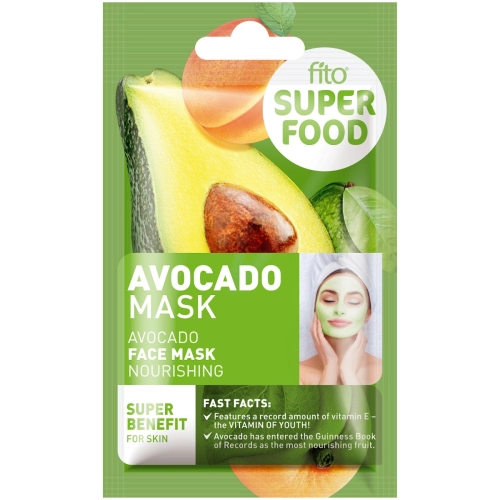 Fito Superfood Odżywcza Maska do Twarzy Awokado 10 ml