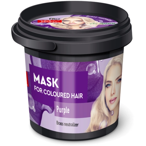 Fitokosmetic Maska do Włosów Farbowanych Fioletowa Odżywia Nawilża 155 ml