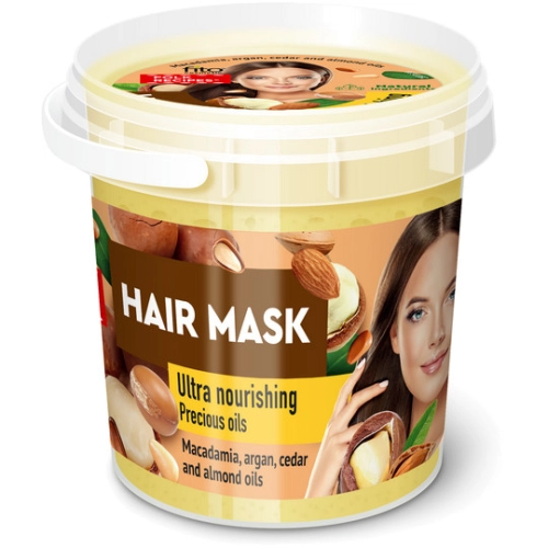 Fitokosmetic Organic Maska do Włosów z Olejkami Eterycznymi Odżywia Nawilża 155 ml