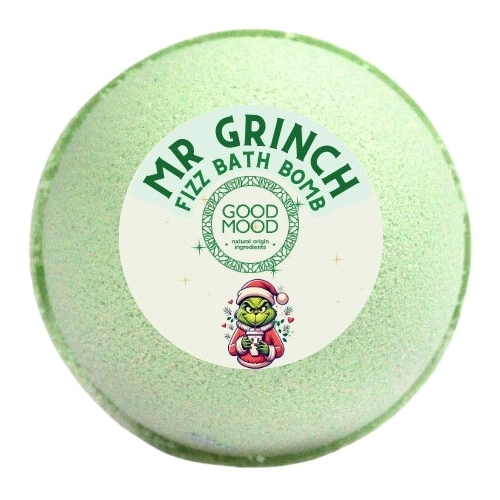 GOOD MOOD Musujący Gejzer do Kąpieli Mr Grinch 120 g