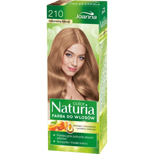 Joanna Naturia Color Farba do włosów 210 Naturalny Blond 40 g