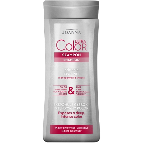 Joanna Ultra Color System Szampon do Włosów Rudych Czerwonych Kasztanowych 200 ml