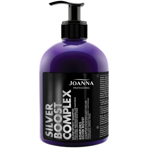 Joanna Professional Silver Boost Szampon Rewitalizujący Kolor Srebrny 500 ml