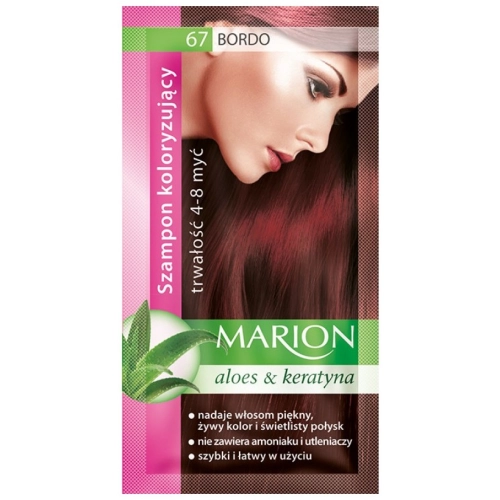 Marion Szamponetka do Koloryzacji Włosów 67 Bordo 40 ml