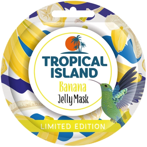Marion Tropical Island Maska do Twarzy Dodająca Blasku Banan 10 g