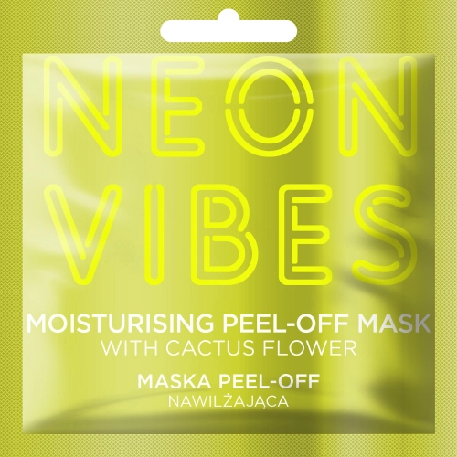 Marion Nawilżająca Maseczka do Twarzy Peel-Off Neon Vibes Moisturising 8 g