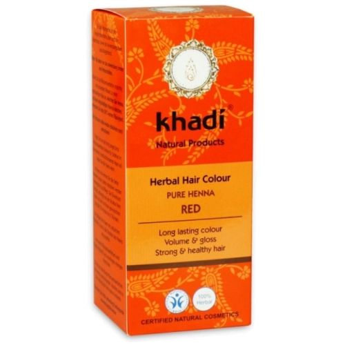 Naturalna Henna Khadi Czerwona / Ruda