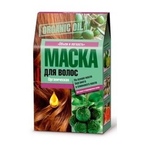 Organiczna Maska do Włosów - Objętość i Lekkość - Olej Bergamotki Oliwki 3x30 ml