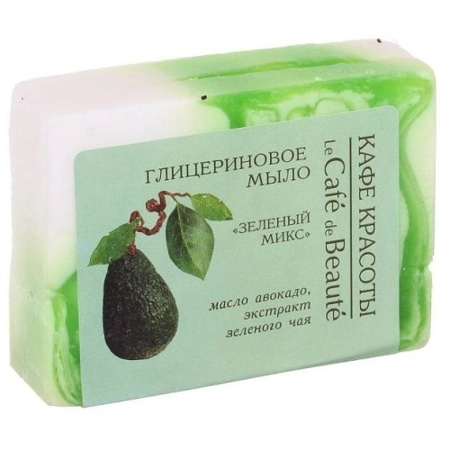 Mydło Glicerynowe - Ręcznie Robione – Zielony Mix 100 g