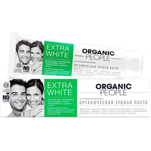 Organiczna Pasta do Zębów – EXTRA WHITE - Bezpieczne i Efektywne Wybielanie - 100 ml