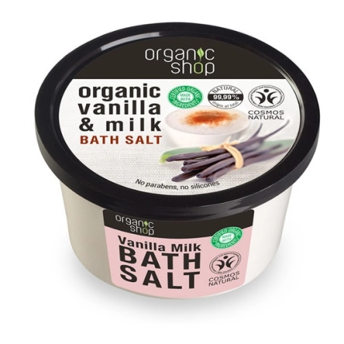 Sól do Kąpieli - Organic Vanilla & Milk 250 ml