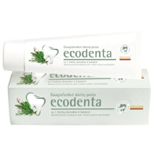 ECODENTA - Pasta do Zębów Kompleksowa Pielęgnacja z ekstraktami z 7 ziół i Bioaktywnym Wapniem 100 ml