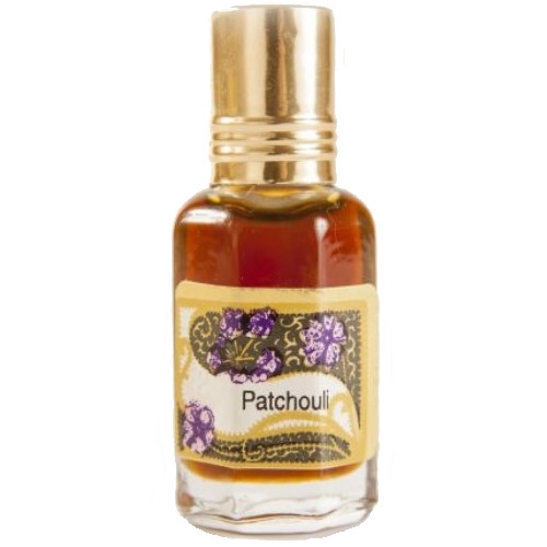 Naturalne Indyjskie Perfumy w Olejku - Patchouli Intensywny Słodko - Ziołowy Zapach 10 ml