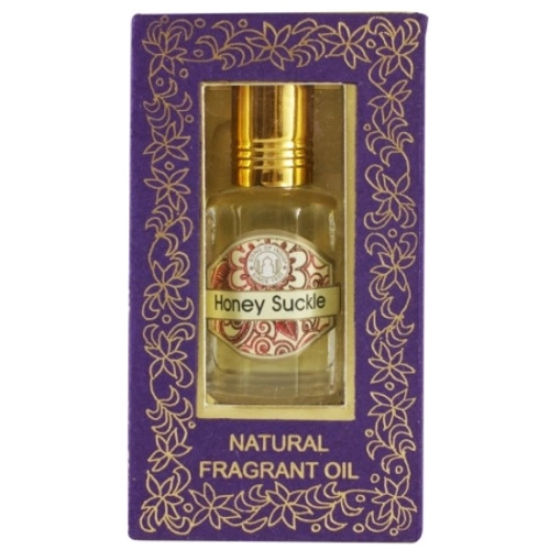 Naturalne Indyjskie Perfumy w Olejku - Wiciokrzew - Honey Suckle Świeży Energetyczny Zapach z Nutą Słodyczy 10 ml