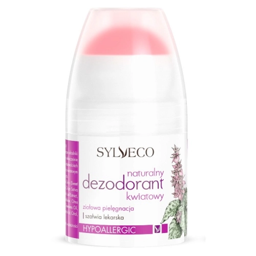 Naturalny Dezodorant Kwiatowy Bez Aluminium i Alkoholu 50 ml SYLVECO