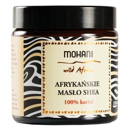 Afrykańskie Masło Shea - Nierafinowane - MOHANI 120 ml