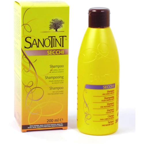 Szampon Sanotint SECCHI Do Włosów Suchych pH 5,5-6 - 200 ml
