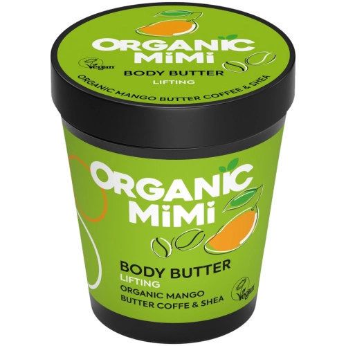 ORGANIC MIMI Liftingujące Masło do Ciała Mango i Kawa 200 ml