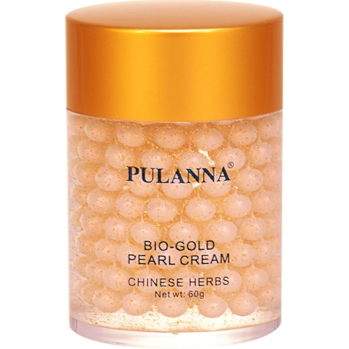 Pulanna Bio-Gold Krem Perłowy ze Złotem do Twarzy Nawilża Odżywia 60 g