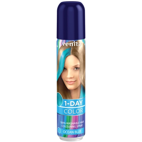 Venita Spray do Włosów 1 Day Color 2 Morska Fala 50 ml