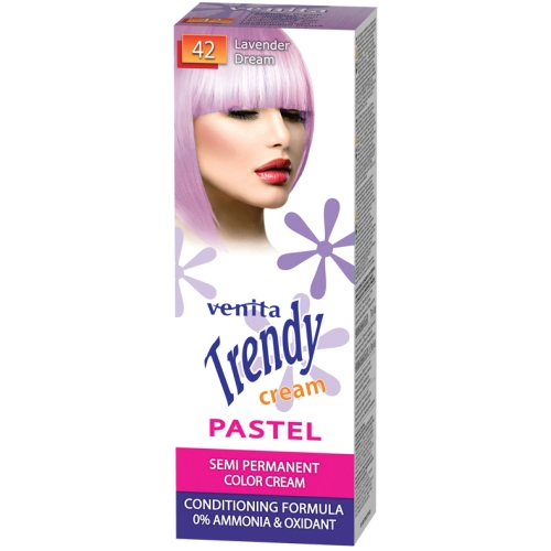Venita Trendy Cream Koloryzujący Krem do Włosów 42 Lawendowy Sen 75 ml