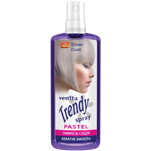 Venita Trendy Pastel Spray do Włosów 11 Silver Dust 200 ml