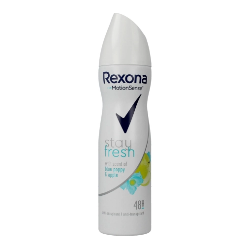 Rexona Stay Fresh Woman Dezodorant Spray Blue Poppy Apple 150ml