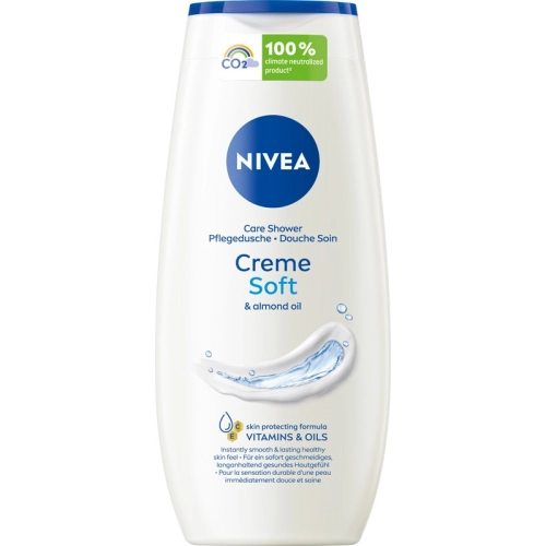 Nivea Cream Shower Kremowy Żel Pod Prysznic Z Olejkiem Migdałowym Creme Soft 250ml