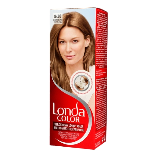 Londacolor Cream Farba Do Włosów Nr 8/38 Beżowy Blond 1op.
