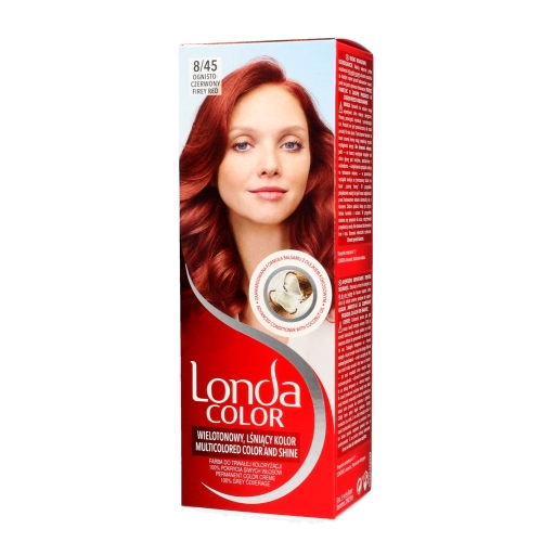 Londacolor Cream Farba Do Włosów Nr 8/45 Ognisto-Czerwony 1op.