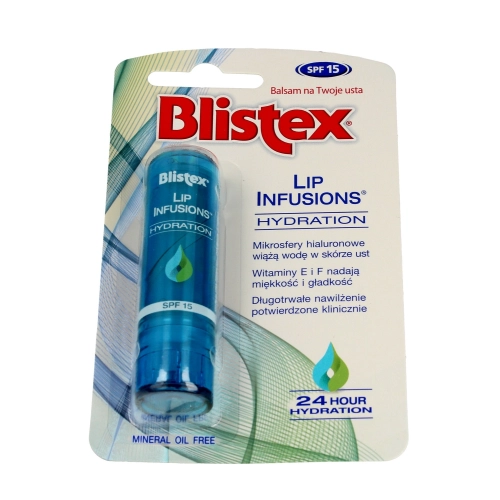 Blistex Lip Infusions Balsam Do Ust Nawilżający Spf15 3.7g