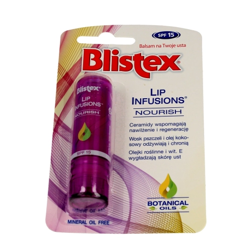 Blistex Lip Infusions Balsam Do Ust Odżywczy Spf15 3.7g