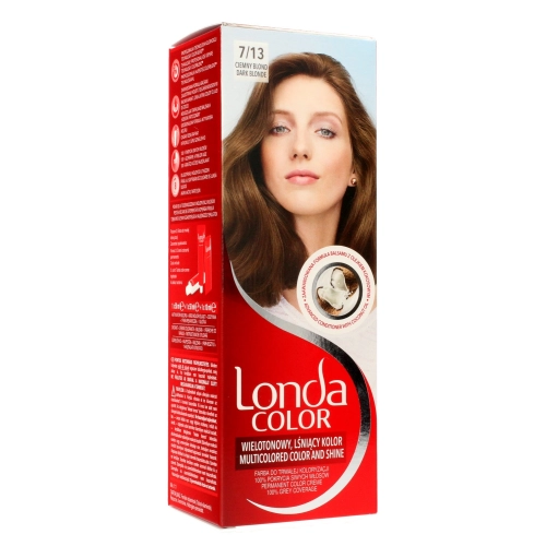 Londacolor Cream Farba Do Włosów Nr 7/13 Ciemny Blond 1op.